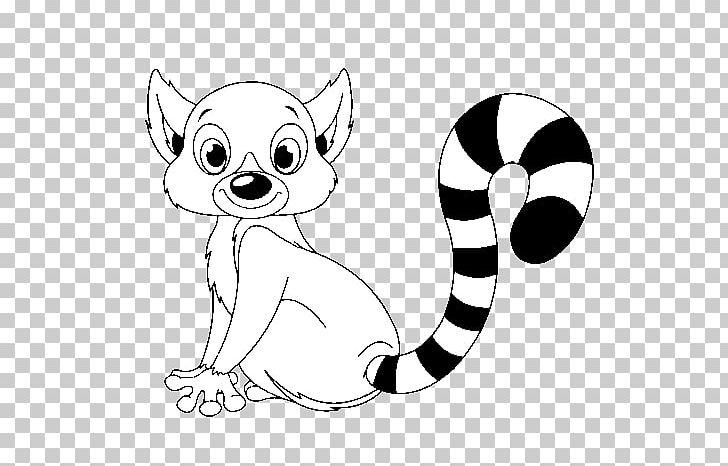 Ring-tailed Lemur Indri Coloring Book Primate PNG, Clipart, Carnivoran, Cartoon, Cat Like Mammal, Child, Color Free PNG Download