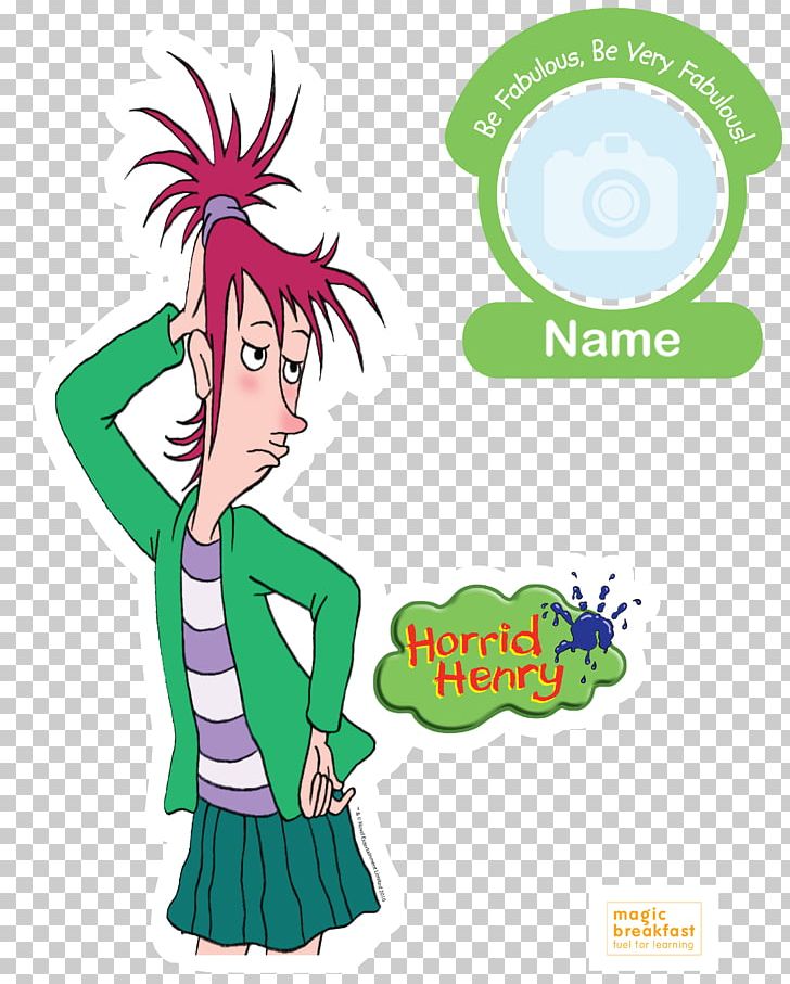 Horrid Henry's Diary Vomiting Vera Character PNG, Clipart,  Free PNG Download