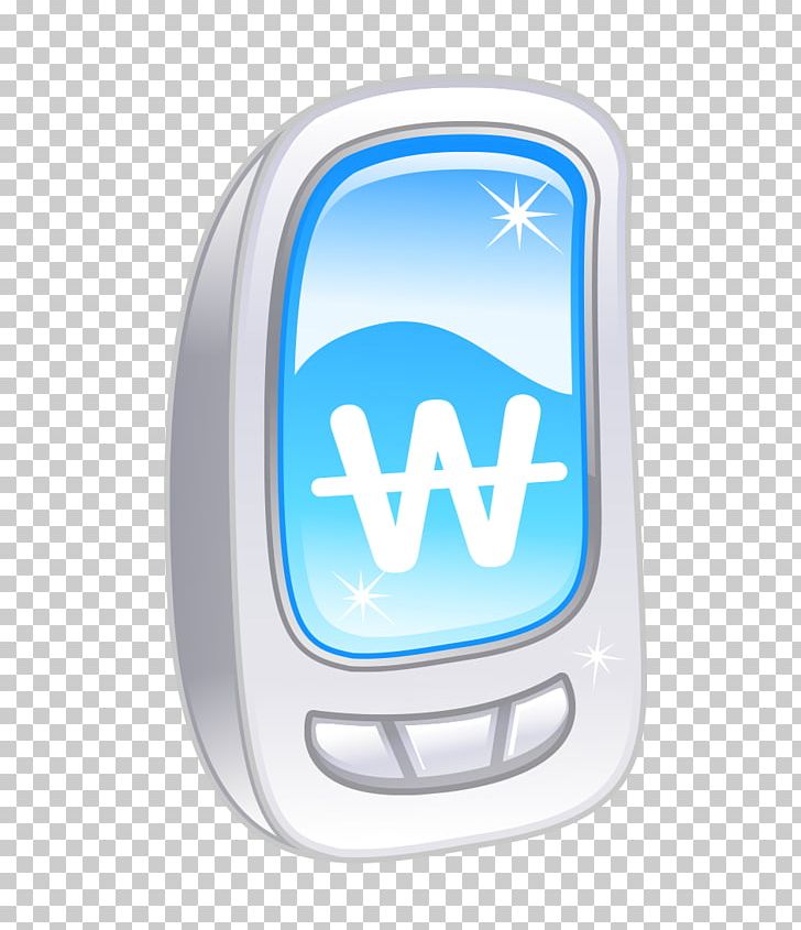 Mobile Phone Icon Png Clipart Animation Blue Business Cartoon Cell Phone Free Png Download