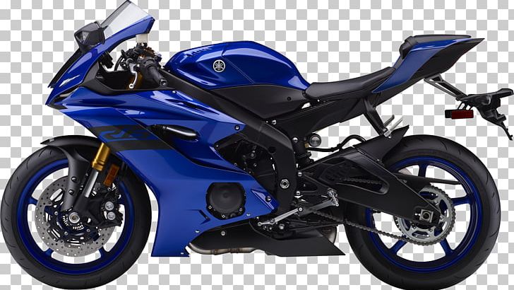 Yamaha Motor Company Yamaha YZF-R1 Yamaha YZF-R6 Motorcycle Sport Bike PNG, Clipart, 2017, Automotive Exhaust, Automotive Exterior, Car, Electric Blue Free PNG Download