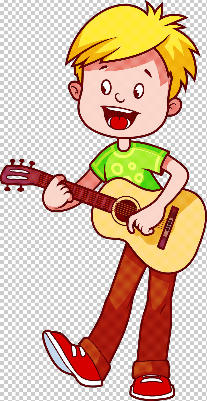 Guitar PNG, Clipart, Cartoon, Guitar, Guitarist, Pleased Free PNG Download