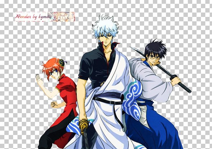 Gin Tama Anime Art Television Show Manga PNG, Clipart, Action Figure, Anime, Art, Cartoon, Comedy Free PNG Download
