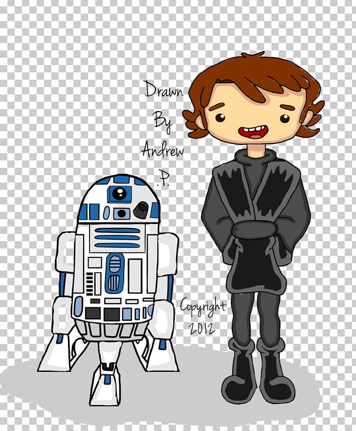 R2-D2 Anakin Skywalker Yoda Chewbacca Cartoon PNG, Clipart, Anakin Skywalker, Cartoon, Chewbacca, Deviantart, Drawing Free PNG Download