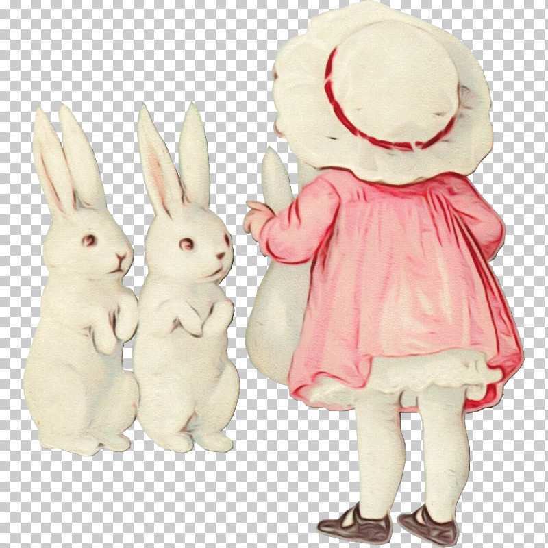 Easter Bunny PNG, Clipart, Easter Bunny, Figurine, Paint, Rabbit, Stuffed Animal Free PNG Download