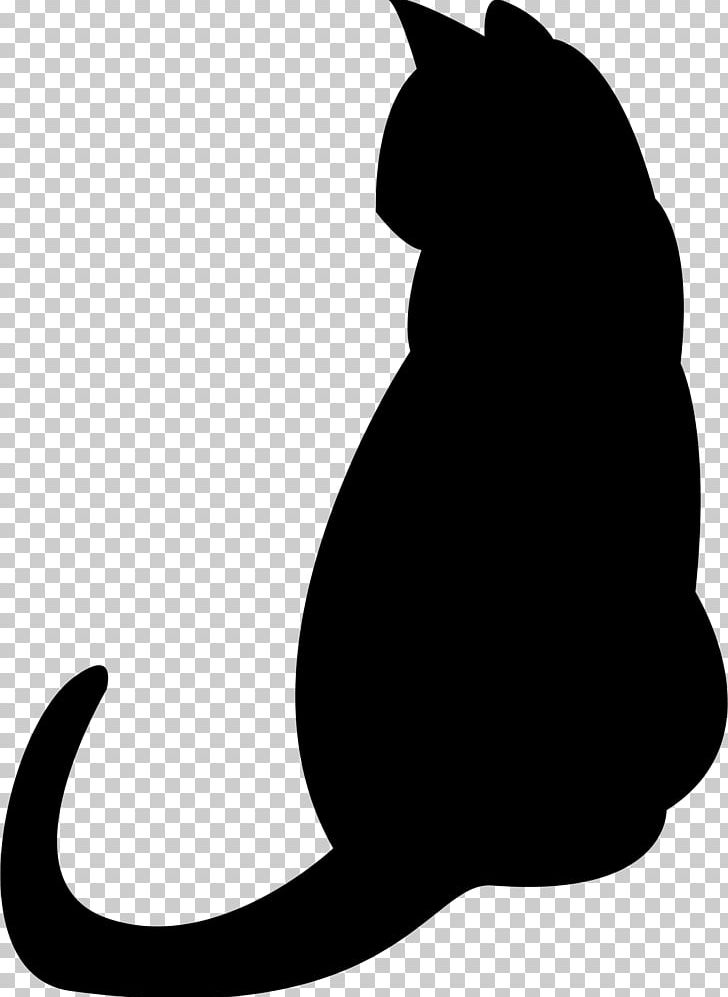 Cat Kitten Felidae Silhouette PNG, Clipart, Animals, Art, Black, Black And White, Black Cat Free PNG Download