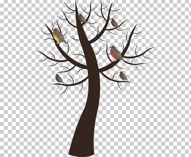 Tree Branch Bird PNG, Clipart, Art, Bird, Branch, Christmas Tree, Flower Free PNG Download