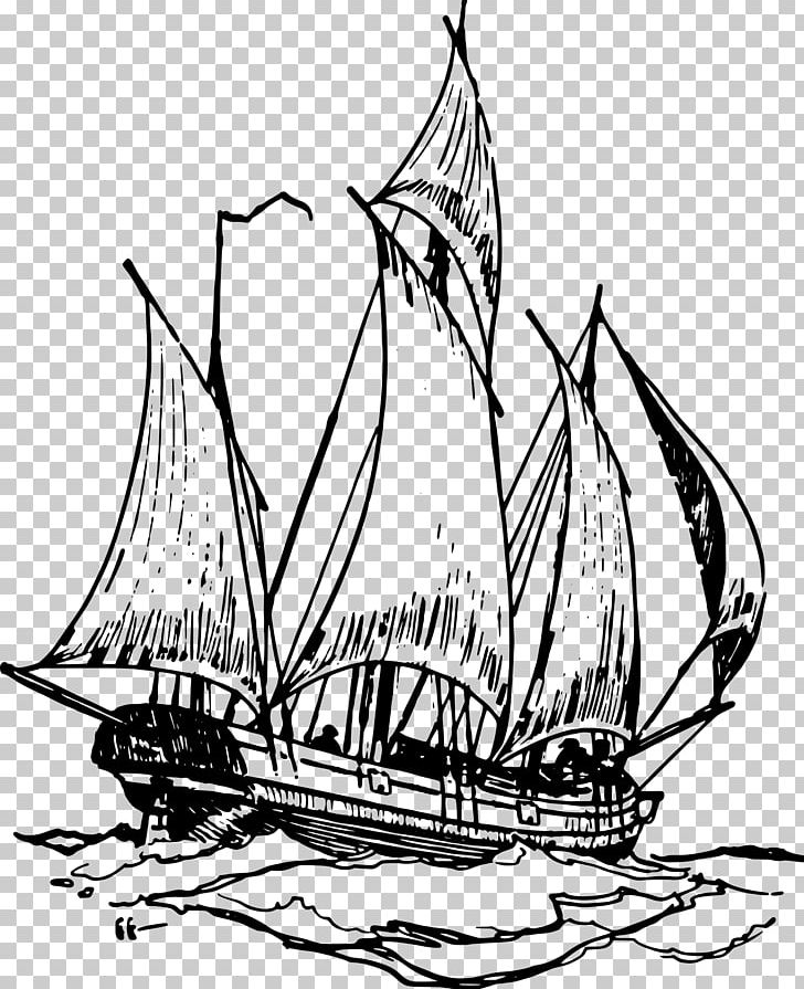 Drawing Sailing Ship Boat PNG, Clipart, Artwork, Baltimore Clipper, Barque, Brig, Caravel Free PNG Download