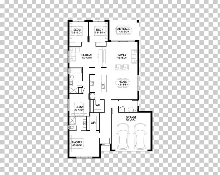 Floor Plan House Plan Cranbourne North Interior Design Services PNG, Clipart, Angle, Bathroom, Bedroom, Black And White, Brand Free PNG Download