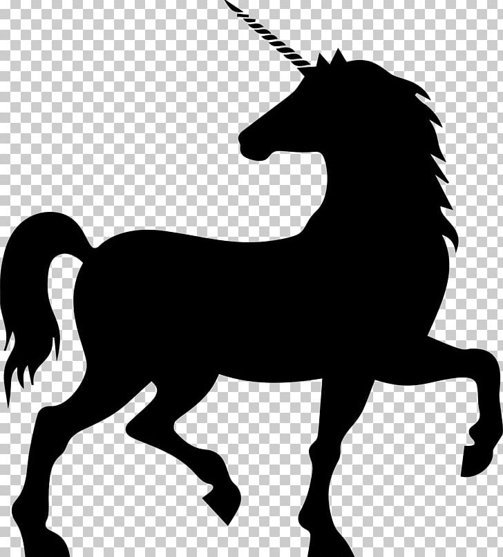 Horse Unicorn Silhouette PNG, Clipart, Animal Figure, Animals, Black And White, Bridle, Fairy Tale Free PNG Download