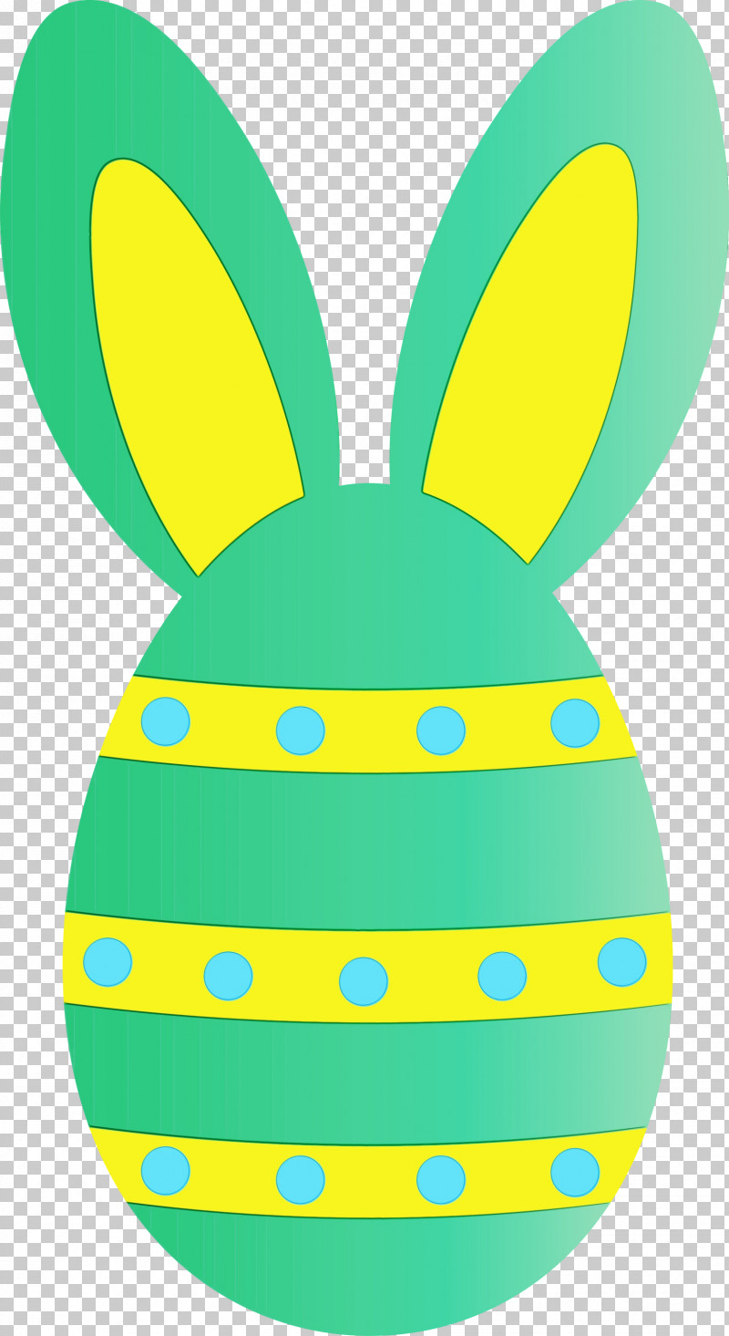 Easter Egg PNG, Clipart, Easter Bunny, Easter Egg, Easter Egg With Bunny Ears, Green, Paint Free PNG Download