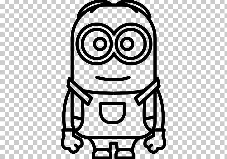 Bob The Minion Minions Encapsulated PostScript PNG, Clipart, Area, Black And White, Bob The Minion, Cdr, Computer Icons Free PNG Download