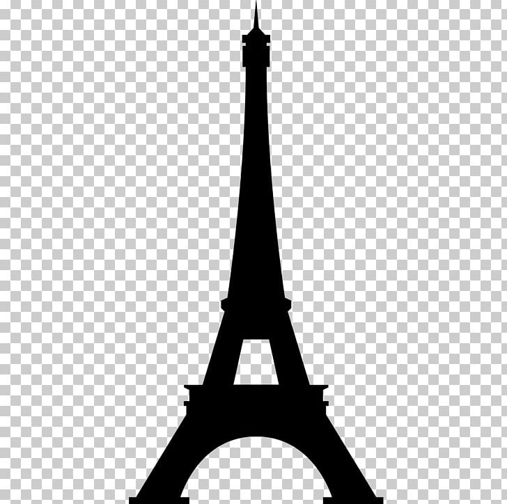 Eiffel Tower Building Silhouette PNG, Clipart, Black And White, Building, Eiffel Tower, Line, Monochrome Free PNG Download