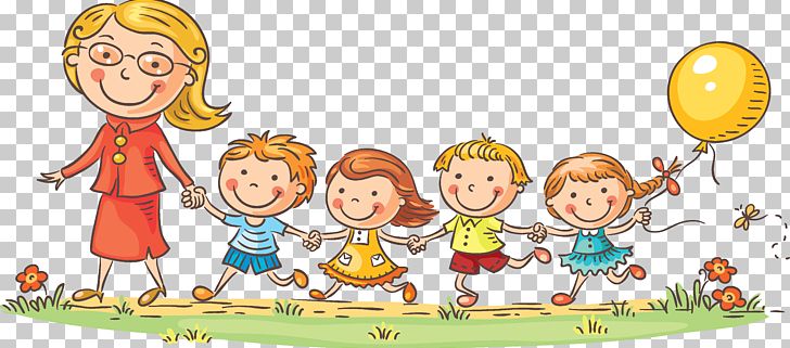Child Teacher Cartoon Kindergarten PNG, Clipart, Art, Cartoon Teacher, Childlike, Children, Children Frame Free PNG Download