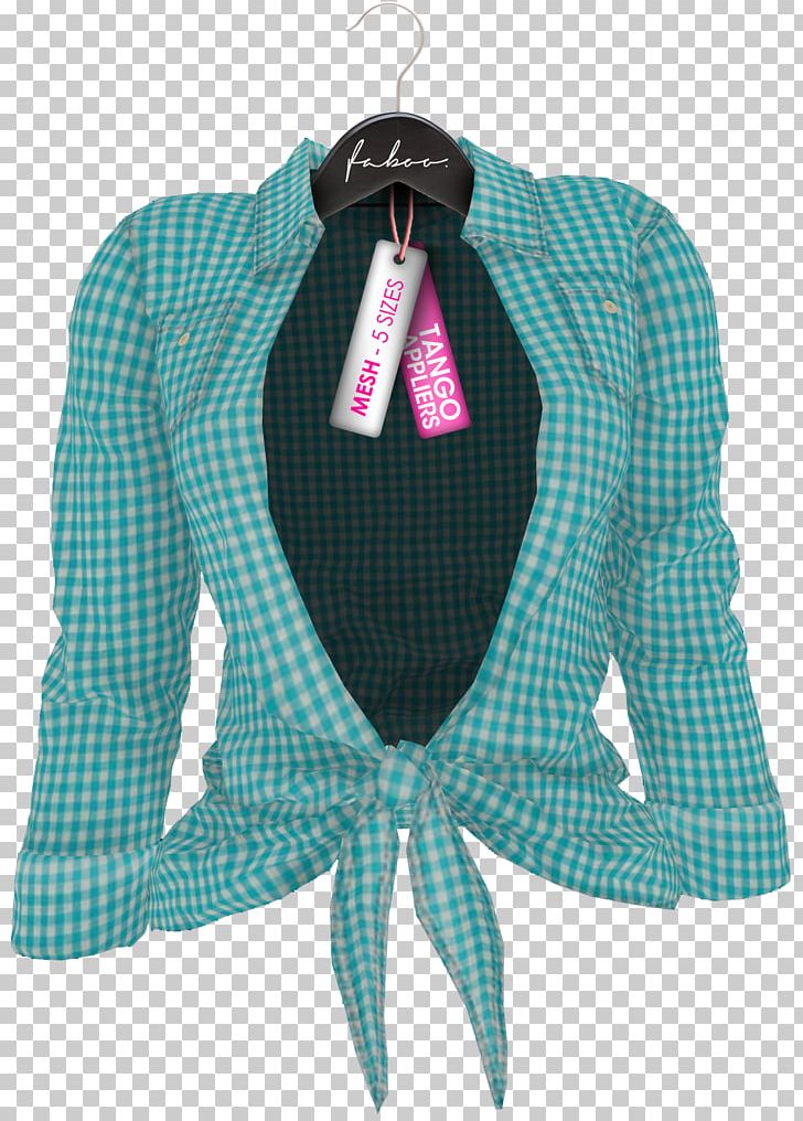 Outerwear Turquoise Tartan Jacket Green PNG, Clipart, Clothing, Gingham, Green, Hamper, Jacket Free PNG Download