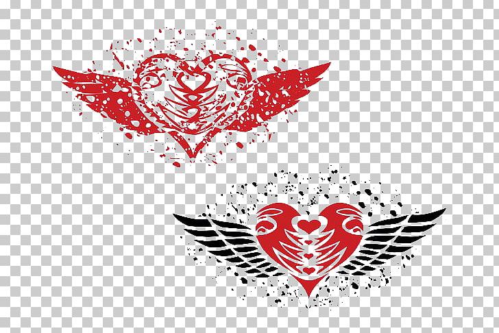 Heart Valentines Day PNG, Clipart, Brand, Euclidean Vector, Fly, Flying, Gothic Free PNG Download