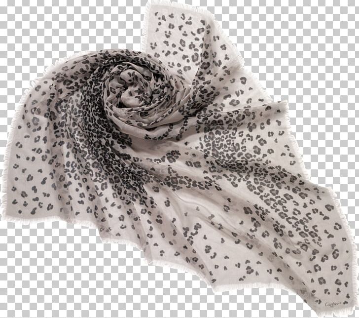 Panther Scarf Cashmere Wool Stole Cartier PNG, Clipart, Beige, Cartier, Cashmere Wool, Centimeter, Fur Free PNG Download
