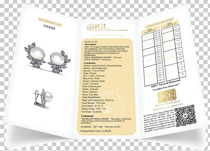 Jewellery Diamond Engagement Ring Gemstone International Gemological Institute PNG, Clipart, Brand, Brilliant, Brochure, Certification, Diamond Free PNG Download