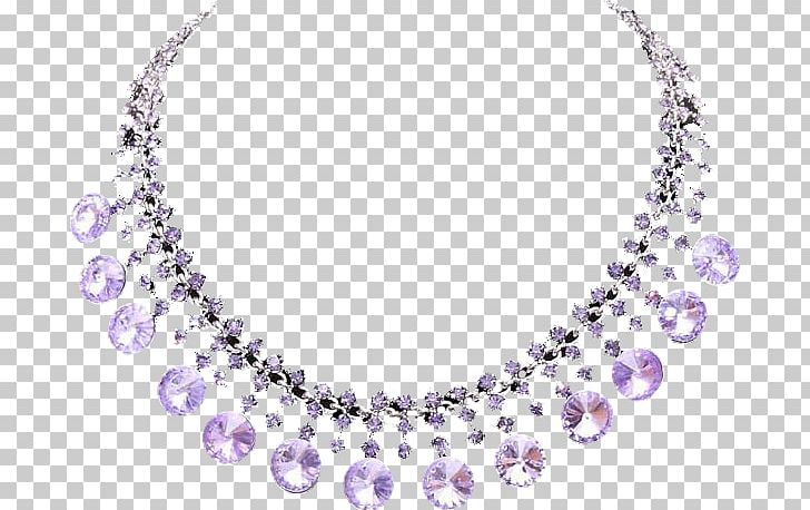 Necklace Jewellery Amethyst PNG, Clipart, Amethyst, Body Jewelry, Brooch, Chain, Clip Art Free PNG Download