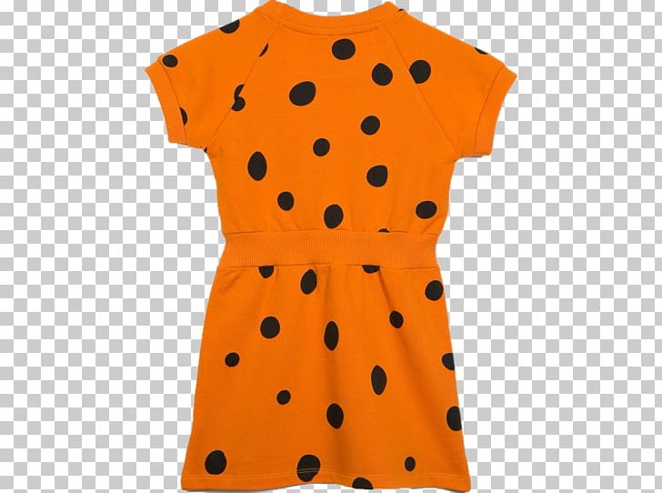 Polka Dot Shoulder Sleeve Dress PNG, Clipart, Day Dress, Dress, Joint, Orange, Orange Dots Free PNG Download