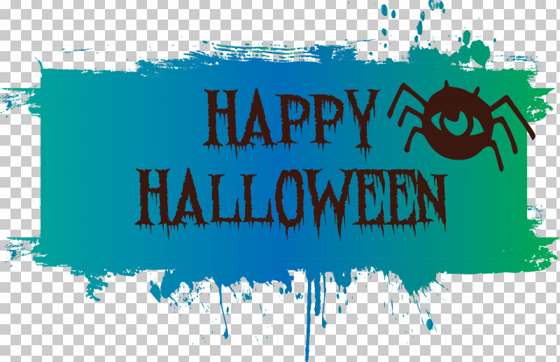 Happy Halloween PNG, Clipart, Happy Halloween, Logo, Poster, Spider, Spider Web Free PNG Download