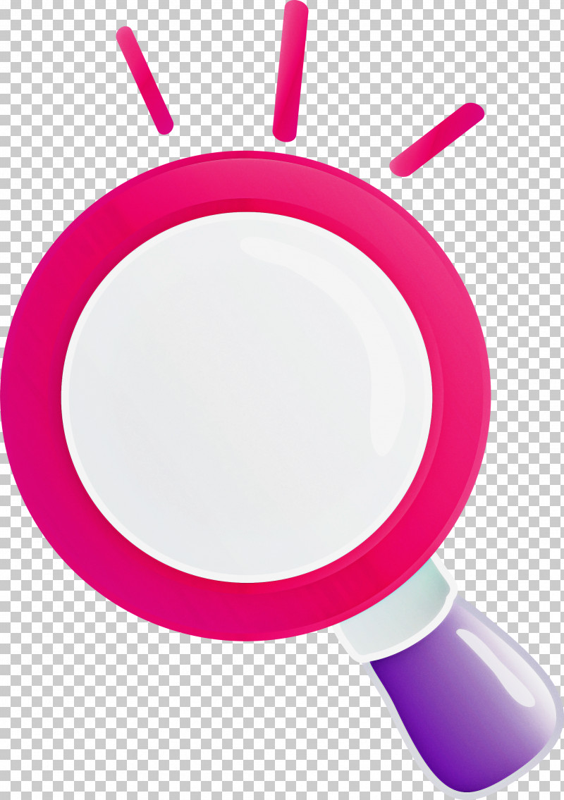Magnifying Glass Magnifier PNG, Clipart, Circle, Magenta, Magnifier, Magnifying Glass, Material Property Free PNG Download