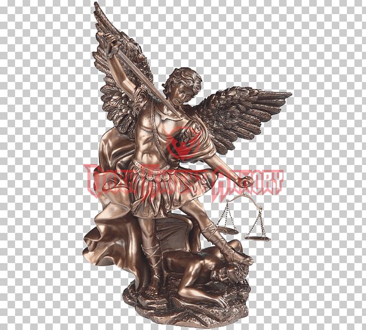 Michael Bronze Sculpture Lucifer Statue PNG, Clipart, Angel, Archangel, Bronze, Bronze Sculpture, Defeat Free PNG Download