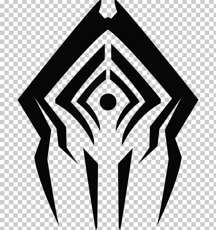 Warframe T-shirt Logo PlayStation 4 Design PNG, Clipart, Angle, Black, Black And White, Cerberus, Digital Extremes Free PNG Download