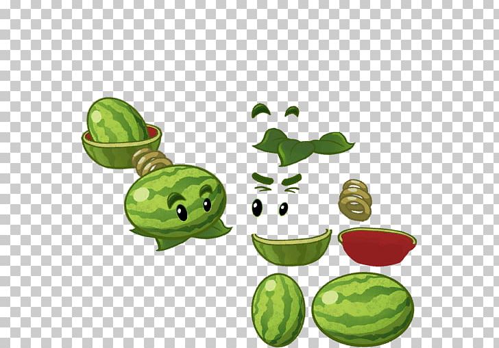 Plants Vs. Zombies 2: It's About Time Plants Vs. Zombies Heroes Plants Vs. Zombies: Garden Warfare 2 PNG, Clipart, Food, Frog, Fruit, Gaming, Melon Free PNG Download