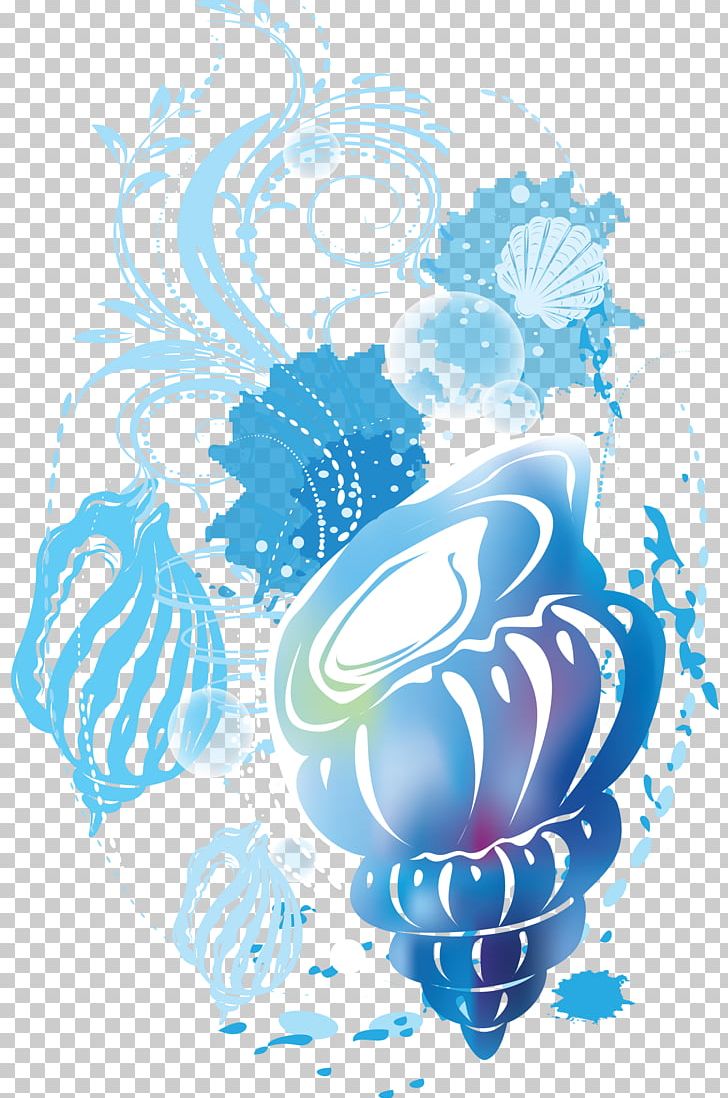 Seashell Watercolor Painting Art PNG, Clipart, Animals, Aqua, Art, Blue, Circle Free PNG Download