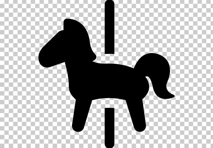 Horse Carousel Computer Icons Silhouette PNG, Clipart, Animals, Black And White, Carnivoran, Carousel, Computer Icons Free PNG Download