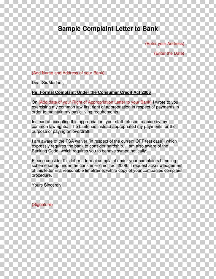 Document Complaint Letter Form Template PNG, Clipart, Area, Book Report, Brand, Business, Business Letter Free PNG Download