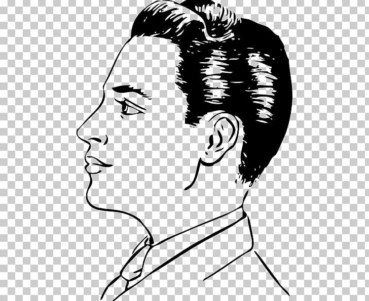 Face Profile Of A Person PNG, Clipart, Artwork, Black And White, Cheek, Drawing, Emotion Free PNG Download
