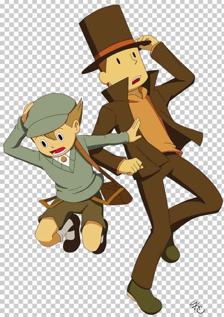 Professor Layton And The Unwound Future Professor Layton And The Miracle Mask Luke Triton Professor Layton And The Azran Legacy Nintendo DS PNG, Clipart, Art, Cartoon, Fiction, Fictional Character, Finger Free PNG Download