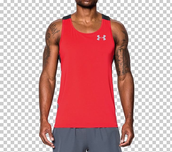 T-shirt Under Armour Hoodie Sleeveless Shirt Top PNG, Clipart, Active Tank, Clothing, Fashion, Hoodie, Joint Free PNG Download