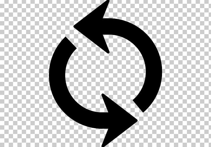 Recycling Symbol Computer Icons Arrow PNG, Clipart, Arrow, Arrow Icon, Black And White, Circle, Computer Icons Free PNG Download