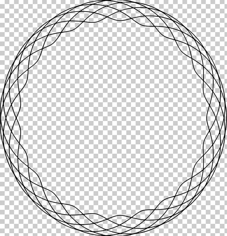 Spirograph Circle PNG, Clipart, Angle, Area, Ball, Black And White, Centre Free PNG Download