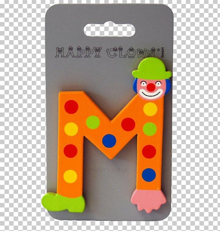 Toy Letter Clown PNG, Clipart, Clown, Letter, Moulin Roty, Orange, Toy Free PNG Download