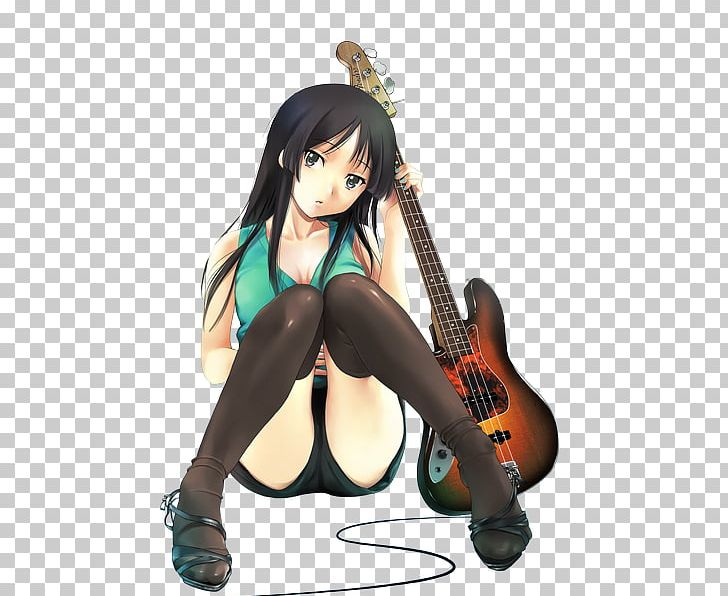 Bass Guitar Mio Akiyama Homura Akemi Anime One Piece PNG, Clipart, Anime, Bass Guitar, Black Hair, Brown Hair, Figurine Free PNG Download