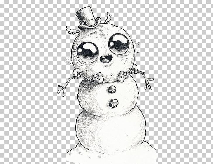 Drawing Snowman Doodle Art PNG, Clipart, Art, Black And White, Body Jewelry, Comics, Doodle Free PNG Download