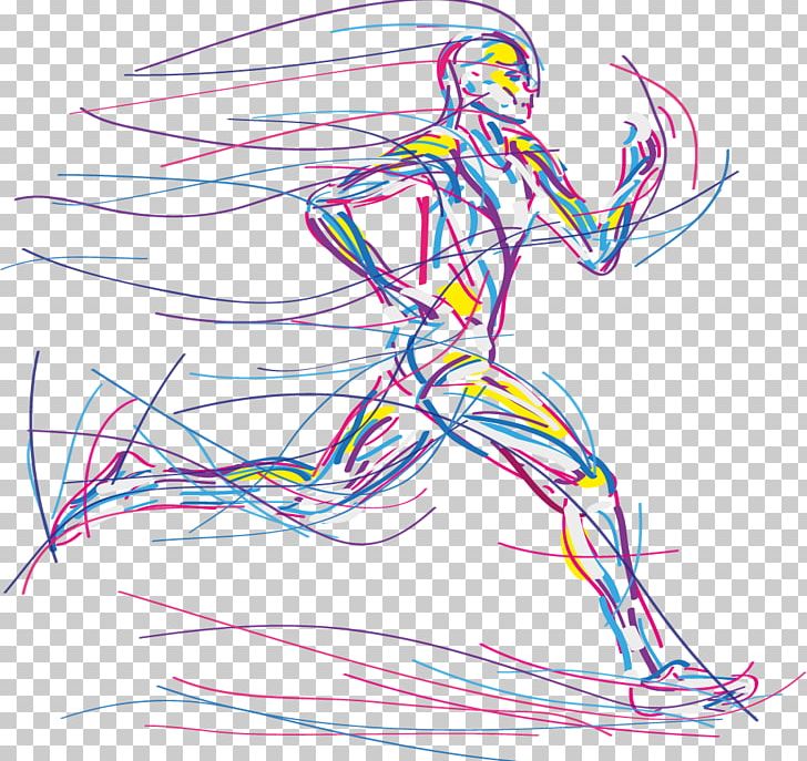 Running Sport PNG, Clipart, Abstract Lines, Art, Business Man, Cartoon, Color Free PNG Download