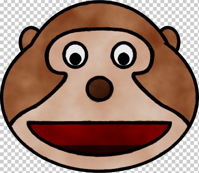 Monkey PNG, Clipart, Ape, Cartoon, Cheek, Circle, Cuteness Free PNG Download
