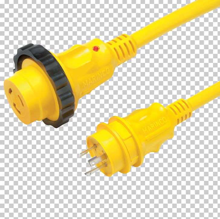 Electrical Cable Power Cord Yellow Amazon.com Shore PNG, Clipart, Ac Power Plugs And Sockets, Amazoncom, Boat, Cable, Clearance Free PNG Download