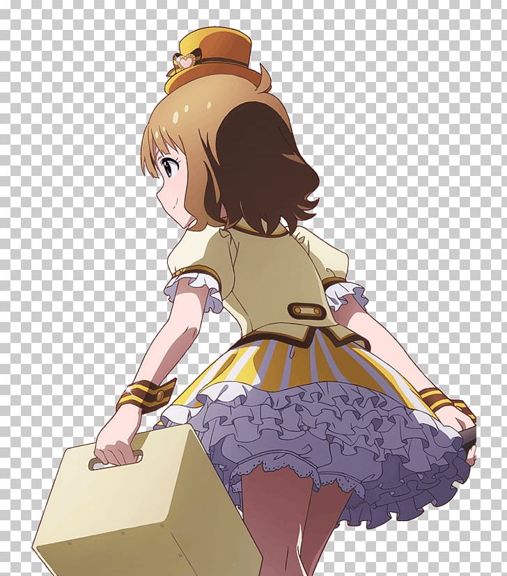 The Idolmaster: Million Live! Theater Days 周防桃子 デコレーション・ドリ〜ミンッ♪ PNG, Clipart, Anime, Art, Blog, Brown Hair, Cartoon Free PNG Download