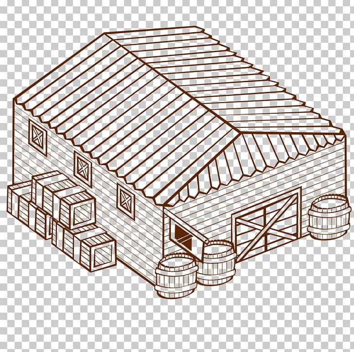 Warehouse Building PNG, Clipart, Angle, Area, Black And White, Building, Computer Icons Free PNG Download