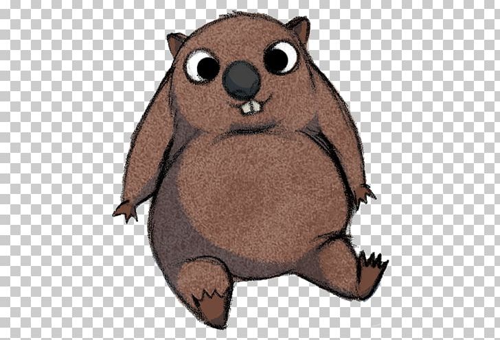 Wombat Dingo Cartoon PNG, Clipart, Animal, Bear, Beaver, Carnivoran, Cartoon Free PNG Download