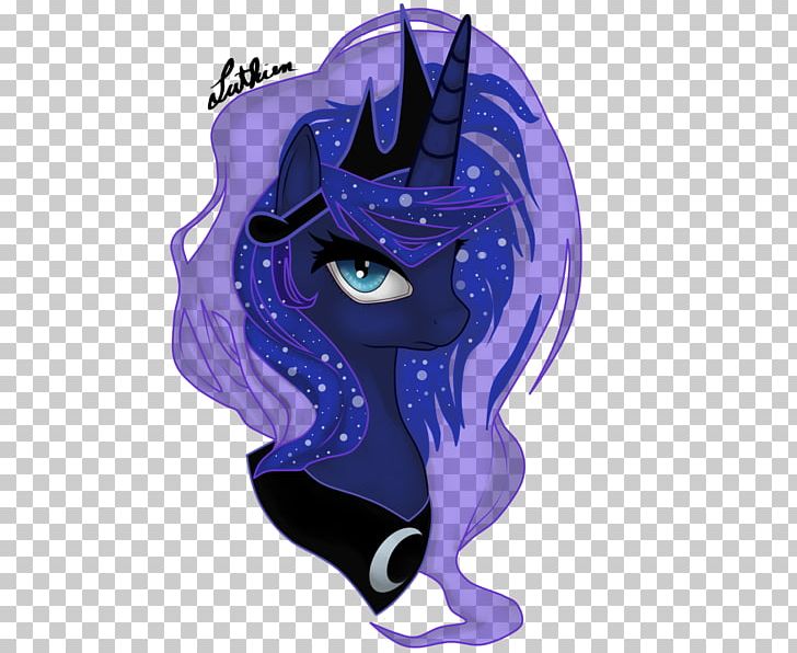 Princess Luna My Little Pony Fan Art PNG, Clipart, Cartoon, Cobalt Blue, Deviantart, Electric Blue, Fan Art Free PNG Download