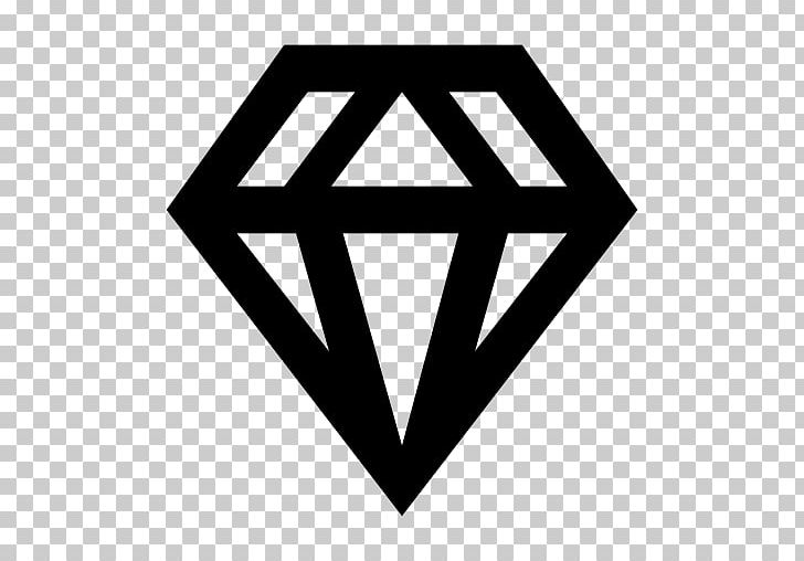Diamond Gemstone Jewellery Logo Brilliant PNG, Clipart, Angle, Area, Black, Black And White, Brand Free PNG Download