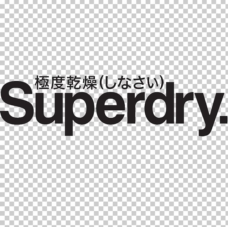 Logo Superdry Clothing Shopping Brand PNG, Clipart, Area, Black And White, Brand, Clothes Shop, Clothing Free PNG Download