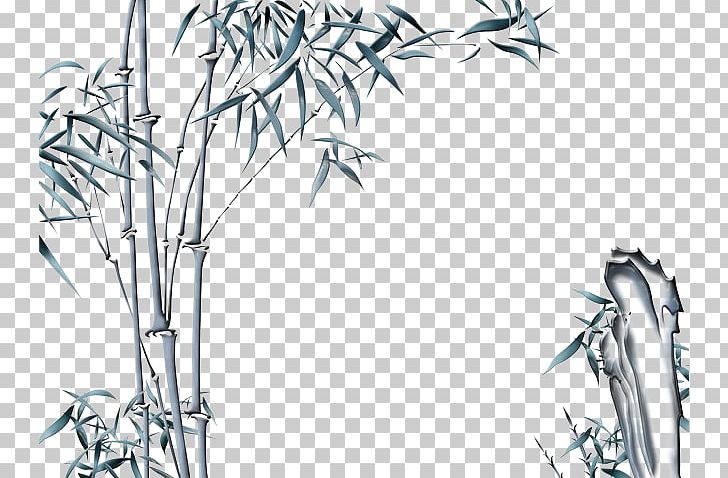 Bamboo Inkstick Ink Wash Painting PNG, Clipart, Angle, Artwork, Bamboo, Bamboo Forest, Bamboo Vector Free PNG Download