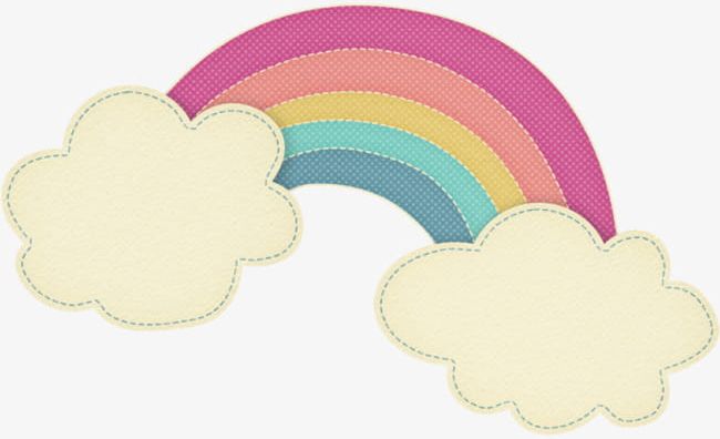 Cartoon Clouds Painted Rainbow PNG, Clipart, Cartoon, Cartoon Clipart, Clouds, Clouds Clipart, Decorative Free PNG Download
